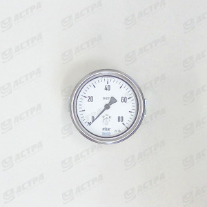 Manometer Durchm.100 - 80mbar
