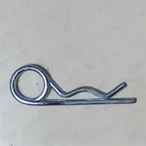 Spring cotter size 5 double      galv.
