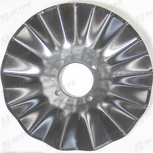 Wellsechscheibe 13x gewellt D 18" Yetter