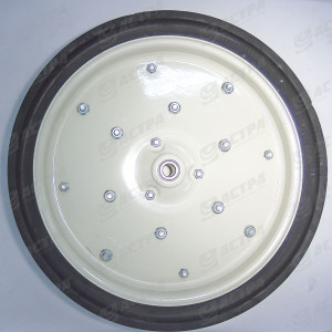 Depth control wheel 400x115 KINZE compl.