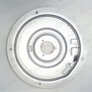 Casing plate incl. brush and screws