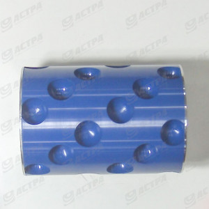 Roller complete:   100 ccm blue
