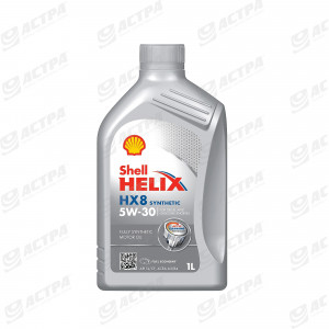 Олива моторна Helix HX8 Synthetic 5W-30 (SN/CF, A3/B4, MB229.3) 1 л