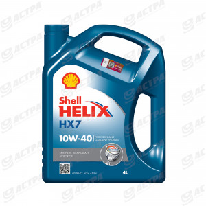 Олива моторна Helix HX7 10W-40 (SN/CF A3/B4) 4 л