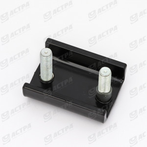 Clamping tab for harrow tine TurboDisc