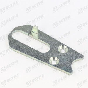 Support plate scraper HM spring-loaded