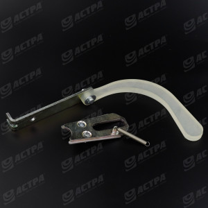 Scraper pre-assembly HM spring-loaded DS
