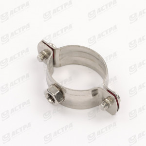 Clamp D38-43mm M8 V4A without rubber