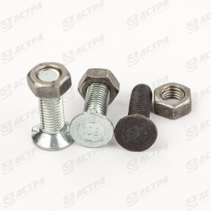 Болт+гайка M11*35*1.5 пр10.9 DIN11014 c двома вусиками 618603512/63300351