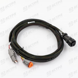 Cable Assy, GFX/XCN, ISO connector, CAN, power, 2.5m