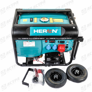 Генератор 6 кВт 3ф ел.запуск HERONmax6000VA R25