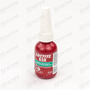 Анаеробний фіксатор високої міцності (до 0,25 мм) Loctite 638 - 10 мл