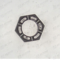 Гайка корончата M36*1,5 пр8 DIN 937