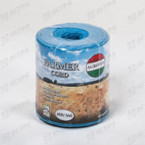 Шпагат синій AGROTEX 0.40-OS, 400м/кг, 2860 tex, 2000 м БУХТА (5 кг +/-5%)