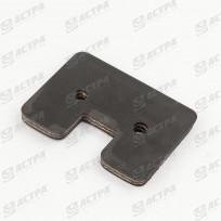 JAG04-0112 Łopatka gumowa przenośnika (2 przekładki) JAG PREMIUM