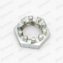 Гайка M33x1.5x10 шестигранна корончаста