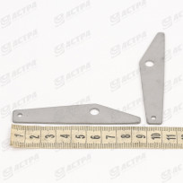 Carbide blade scraper spring-loaded