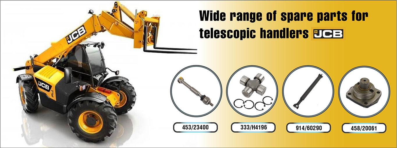 the spare parts for telescopic handlers